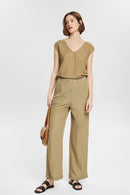 Pique T-shirt - Khaki Green