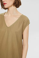 Pique T-shirt - Khaki Green