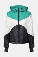Stripe Hooded Jacket - Green