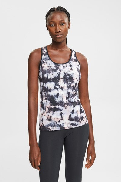 Print Vest - Black