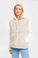 Sleeveless Gilet - Cream Beige