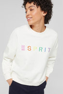 Embroidered Logo Sweatshirt - Offwhite
