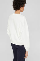 Embroidered Logo Sweatshirt - Offwhite