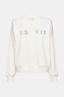 Embroidered Logo Sweatshirt - Offwhite