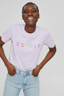 Logo Print T-shirt - Lilac