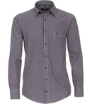 Long Sleeve Print Shirt - Tangarine