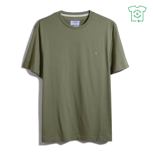 Eddie Short Sleeve T-Shirt - Oil Green