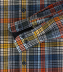 Long Sleeve Check Shirt - Tangarine
