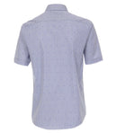 Check Leisure Short Sleeve Shirt - Light Blue