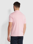 Moores Short Sleeve Polo - Malibu Pink