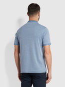 Moores Short Sleeve Polo - Dusky Blue