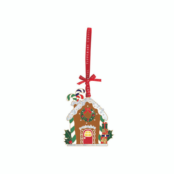 Sparkle Gingerbread House Decoration