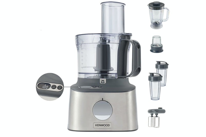 Multipro Compact+ Food Processor Stainless Steel