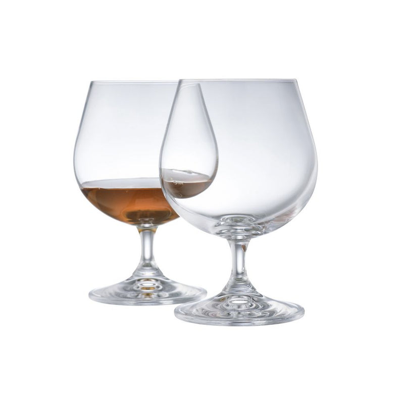 Elegance Set Of 2 Brandy Glasses