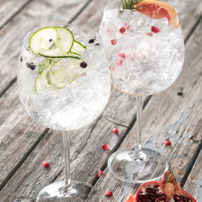 Galway Crystal Clarity Gin & Tonic Glass Pair