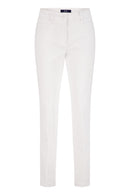 Denise Straight Trouser - White