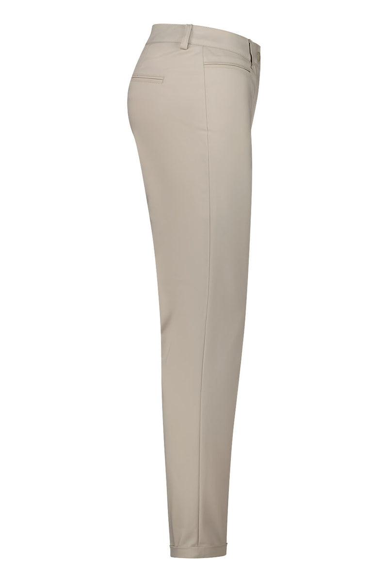 Denise Straight Trouser - Light Beige