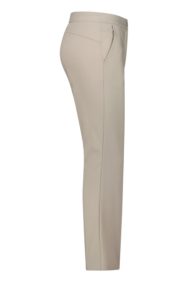 Zelma Slim Trouser - Light Beige