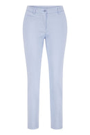 Irsha Straight Trouser - Light Blue