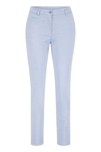 Irsha Straight Trouser - Light Blue