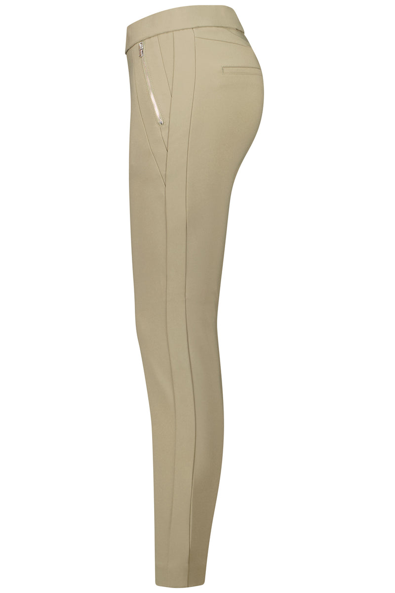 Zene Slim Trouser - Olive