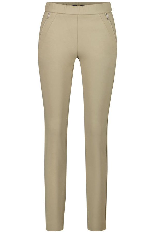 Zene Slim Trouser - Olive