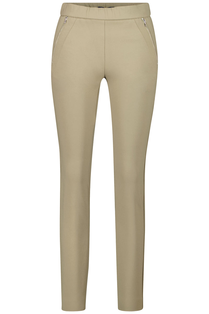 Zene Slim Trouser - Olive