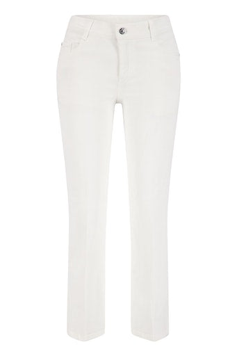 Zuri Slim Trouser - White Denim