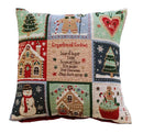 Jolly Gingerbread Cushion Cover