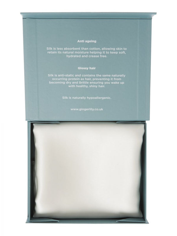Beauty Box 100% Pure Silk Pillowcase - Ivory
