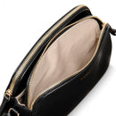 Dukes Place Medium Ziptop Crossbody - Black