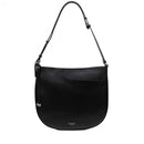 London Pockets Large Ziptop Shoulder Bag - Black