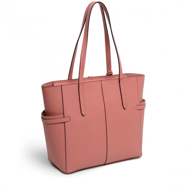 Abington Road Large Ziptop Shoulder Bag - Salt Lake