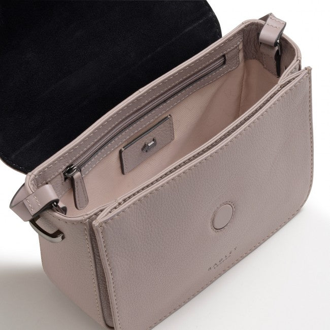 Agnes Street Small Flapover Crossbody - Espresso