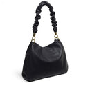 Cuba Street Medium Ziptop Shoulder Bag - Black