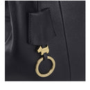 Cuba Street Medium Ziptop Shoulder Bag - Black