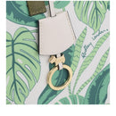 Maple Cross Medium Ziptop Shoulder Bag - Chalk