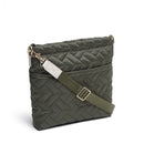 Finsbury Park Small Ziptop Crossbody - Khaki
