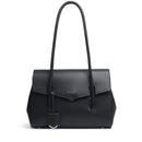 Apsley Road Medium Flapover Tote - Black