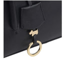 Apsley Road Medium Flapover Tote - Black