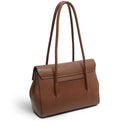 Apsley Road Medium Flapover Tote - Tan