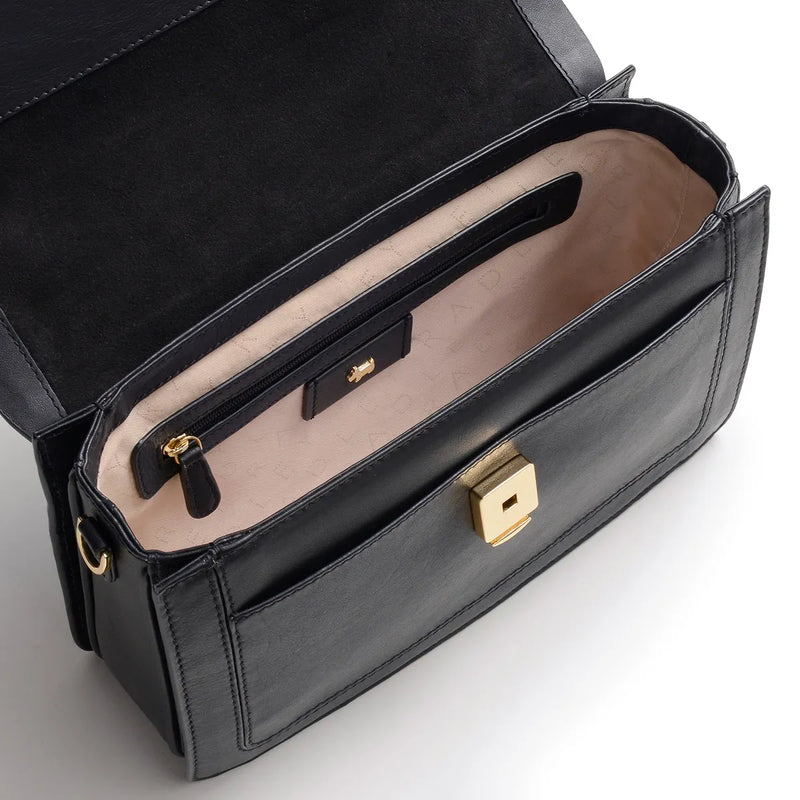 Apsley Road Medium Flapover Cross - Black