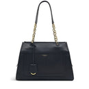 Fern Street Medium Ziptop Tote - Black