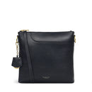 Pockets Medium Ziptop Crossbody - Black