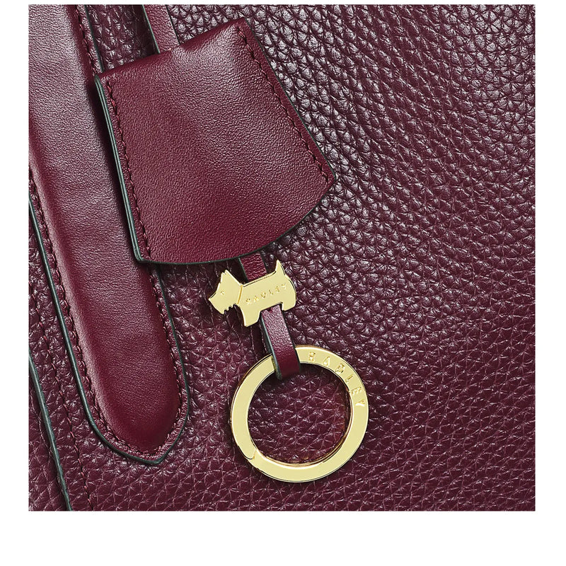 Baylis Road 2.0 Medium Ziptop Shoulder Bag - Dark Cherry