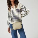 Dukes Place Medium Ziptop Crossbody Bag - Clay