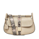 Grosvenor Medium Flapover Shoulder Bag - Clay