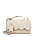 Mill Bay Quilt Flapover Crossbody - Clay