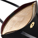 Museum Street Medium Ziptop Tote - Black