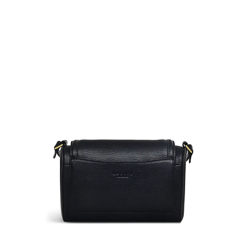 Keeley Street Flapover Crossbody Bag - Black